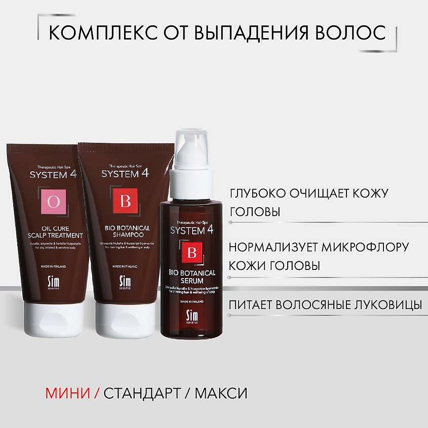 SYSTEM4 Комплекс от выпадения волос МИНИ – фото 4