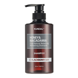 Шампунь для волос Ежевичный залив Honey & Macadamia Shampoo