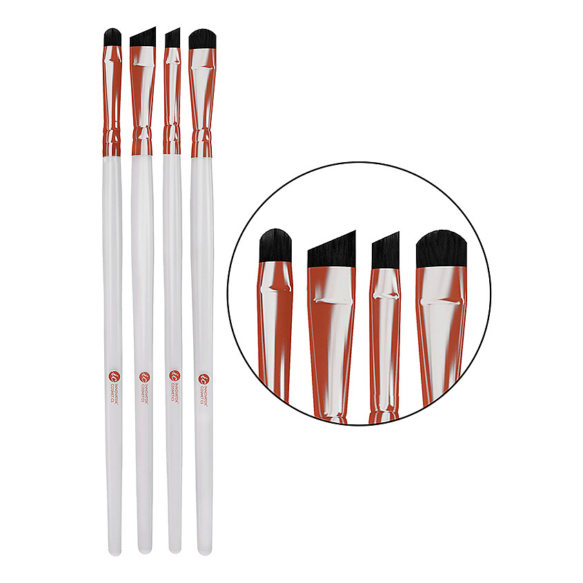 SEXY LASH'N'BROW Набор бровиста из 4 кистей Innovator Cosmetics – фото 3