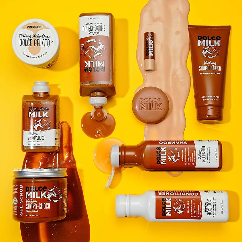 DOLCE MILK Шампунь питание и восстановление «Мулатка-шоколадка» – фото 2