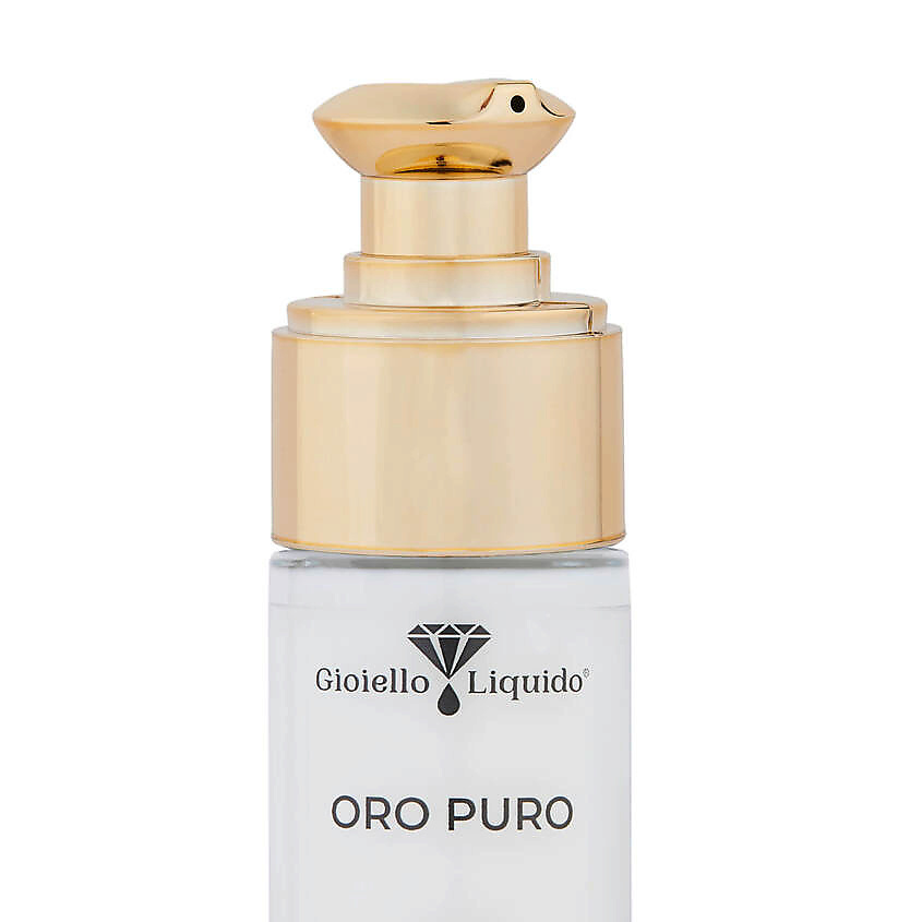 GIOIELLO LIQUIDO Сыворотка для лица "Чистое золото" Pure Gold – фото 3