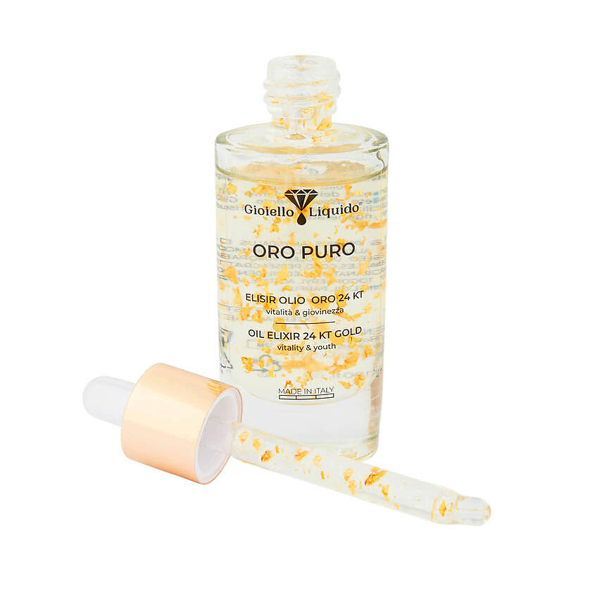 GIOIELLO LIQUIDO Эликсир на основе масла "Чистое золото" Pure Gold – фото 2