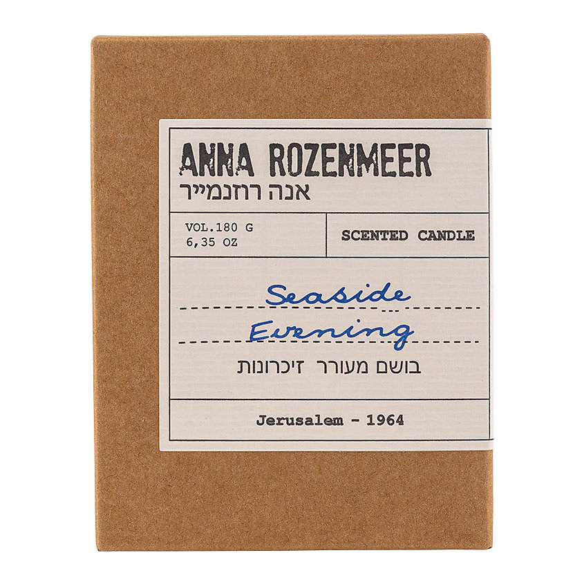 ANNA ROZENMEER Ароматическая свеча «Seaside Evening» – фото 2