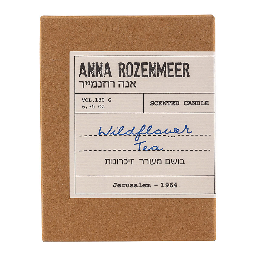ANNA ROZENMEER Ароматическая свеча «Wildflower tea» – фото 2