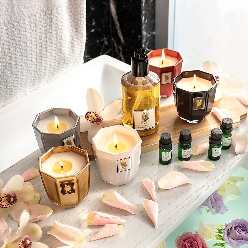 LA FANN Ароматическая свеча Rose & Vanilla – фото 3