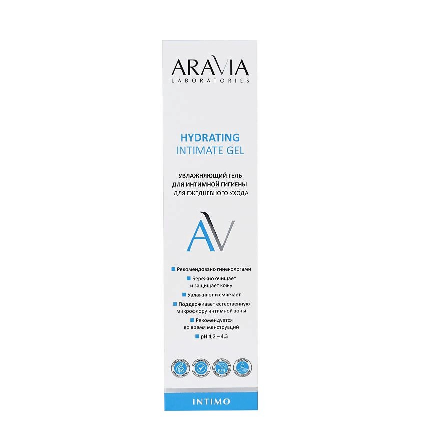 ARAVIA LABORATORIES Гель для интимной гигиены увлажняющий для ежедневного ухода Hydrating Intimate Gel – фото 4
