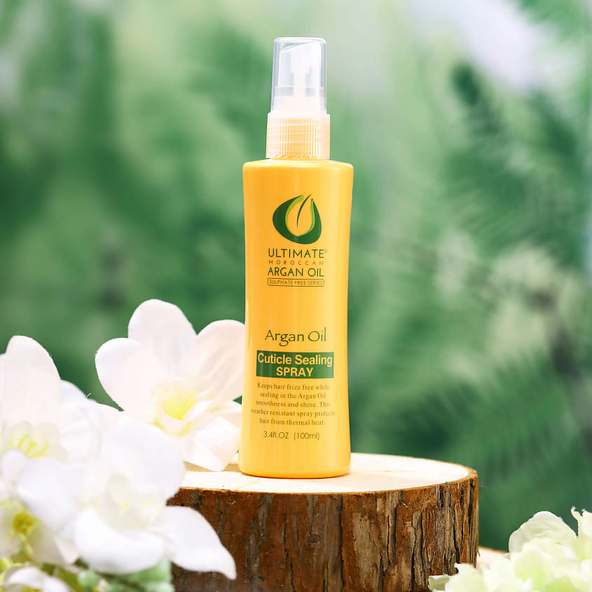 ULTIMATE MOROCCAN ARGAN OIL Спрей запечатывающий кутикулу волоса – фото 3