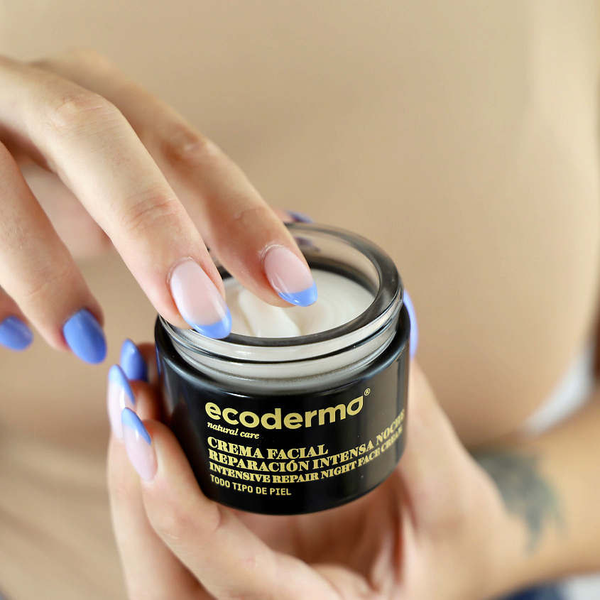 ECODERMA Крем для лица ночной восстанавливающий Intensive Repair Night Face Cream – фото 3