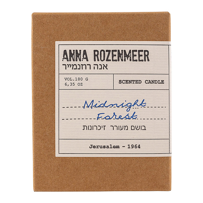 ANNA ROZENMEER Ароматическая свеча «Midnight Forest» – фото 2