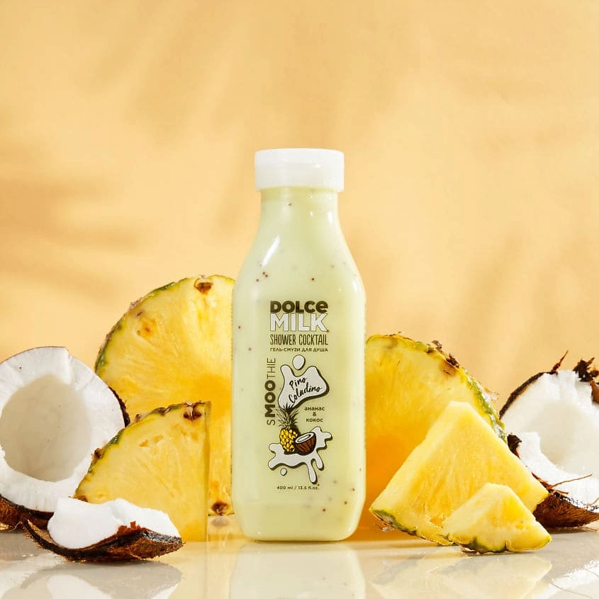 DOLCE MILK Гель-смузи для душа "ПИНО КОЛАДИНО" – фото 2