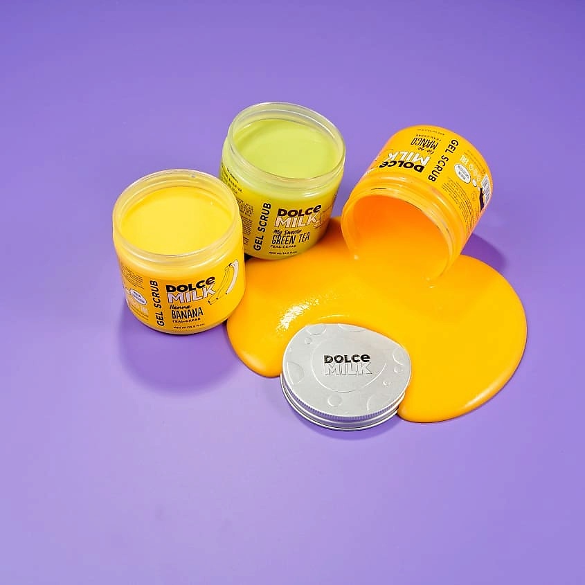 DOLCE MILK Гель-скраб для душа «Мистер Алмонд и крошка Шоко» – фото 2