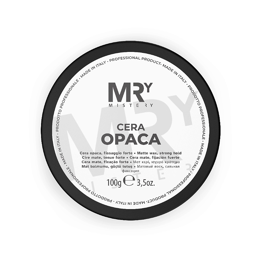 MRY MISTERY Воск для укладки волос матовый сильной фиксации Cera Opaca – фото 2