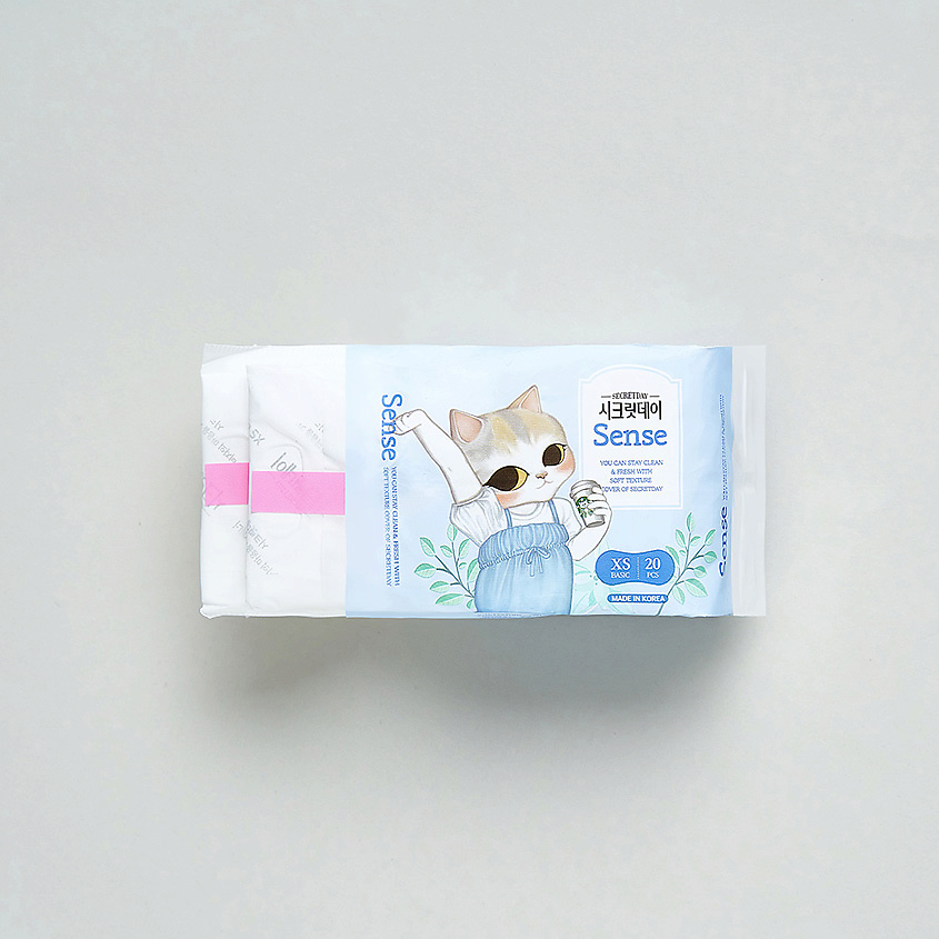 SECRET DAY Ультратонкие дышащие ежедневные прокладки Sense (15 см) – фото 3