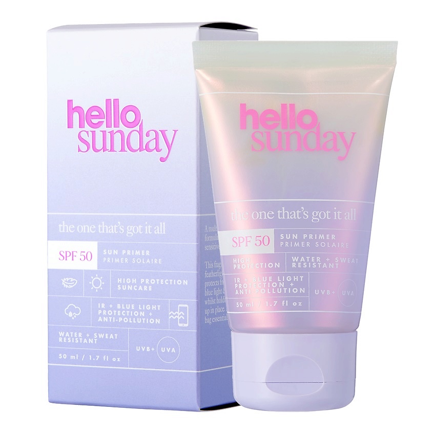 HELLO SUNDAY Праймер для лица SPF 50 The One That's Got It All Invisible Primer – фото 3