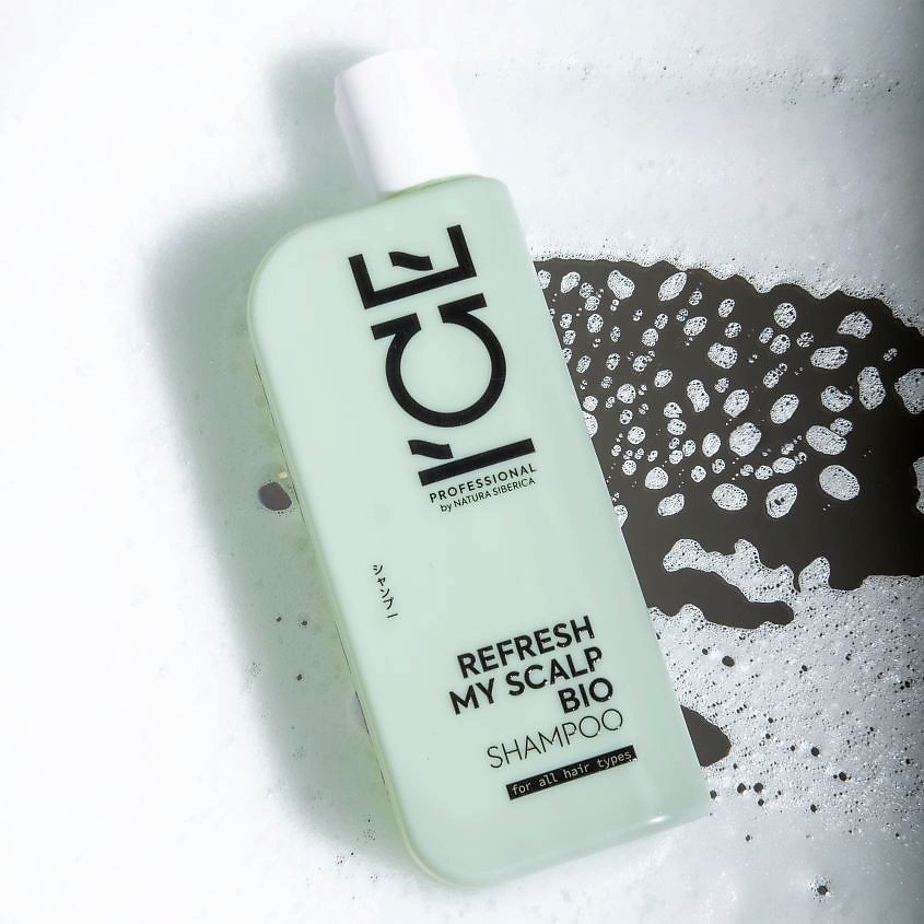 ICE BY NATURA SIBERICA Детокс - шампунь для всех типов волос Refresh My Scalp Bio Shampoo – фото 6
