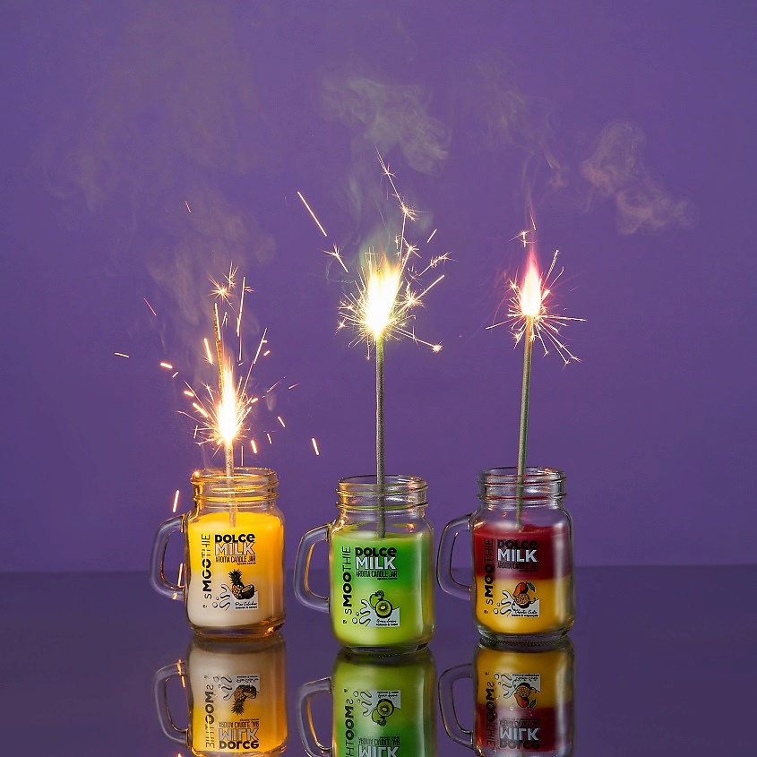 DOLCE MILK Свеча смузи "ХАОТИК ЭКЗОТИК" манго&маракуйя – фото 2