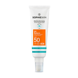 Флюид для кожи лица, склонной к акне, солнцезащитный SPF 50