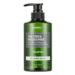 Шампунь для волос очищающий Белый мускус Tea Tree & Macadamia Shampoo