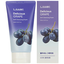 Пенка для умывания Очищающая с экстрактом винограда Delicious Grape Soft Cleansing Foam