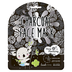 Маска для лица тканевая с древесным углем Charcoal Face Mask
