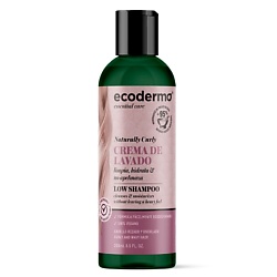 Шампунь для кудрявых волос очищающий и увлажняющий Naturally Curly Low Shampoo
