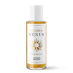 Масло для тела сухое Золотое сияние Golden Venus Face & Body Dry Oil Shimmer Gold