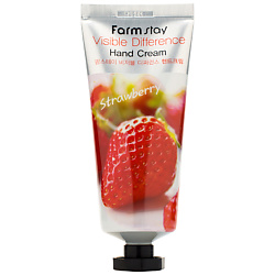 Крем для рук с экстрактом клубники Visible Difference Hand Cream Strawberry