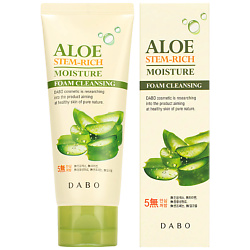 Пенка для умывания с экстрактом алоэ Aloe Stem-Rich Moisture Foam Cleansing