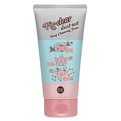 Глубоко очищающая пенка для лица Pig-clear dust out Deep Cleansing Foam
