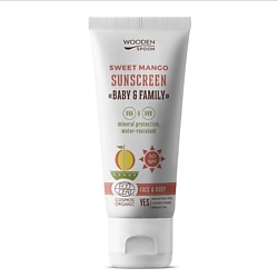 Лосьон для тела солнцезащитный с манго Baby & Family Sweet Mango Sunscreen SPF 50