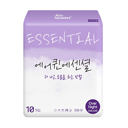 Прокладки гигиенические с крылышками ночные Essential Over Night