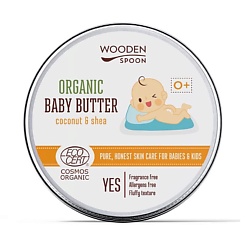 Масло для тела детское Кокос и масло Ши Organic Baby Butter Coconut & Shea