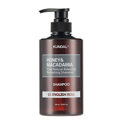 Шампунь для волос Английская роза Honey & Macadamia Shampoo