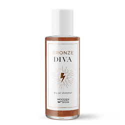Масло для тела сухое Бронзовое сияние Bronze Diva Face & Body Dry Oil Shimmer Bronze
