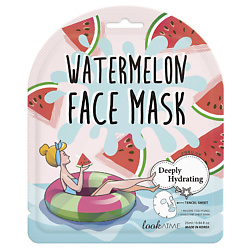 Маска для лица тканевая увлажняющая с экстрактом арбуза Watermelon Face Mask