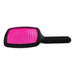 Щетка вентилируемая для объёмной укладки чёрная фуксия