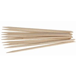 Палочки маникюрные для кутикулы двусторонние из березовой древесины