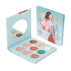 Палетка для макияжа глаз "SO FRENCH" EYESHADOWS PALETTE