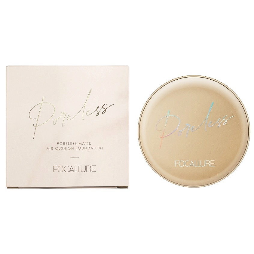 FOCALLURE Тональный крем кушон Poreless Matte Air Cushion Foundation – фото 3