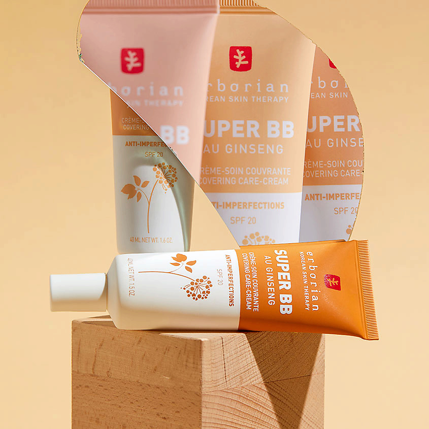 ERBORIAN BB крем для лица Super BB Au Ginseng – фото 3