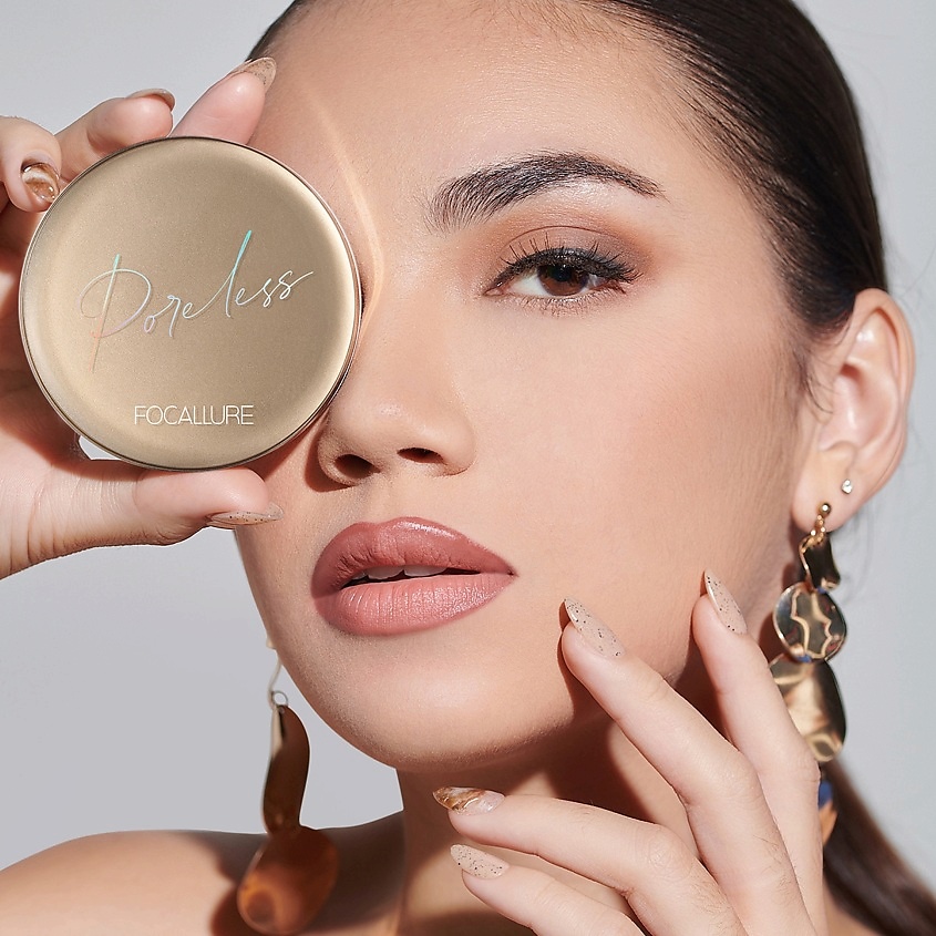 FOCALLURE Тональный крем кушон Poreless Matte Air Cushion Foundation – фото 8