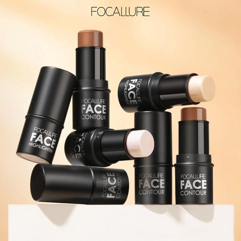 FOCALLURE Стик-скульптор для лица Highlighter & Contour Multi Stick – фото 7