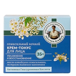 Крем-тонус для лица Семисильный ночной 35+