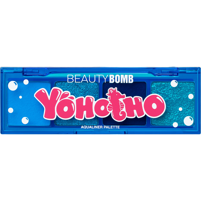 BEAUTY BOMB Палетка аквалайнеров для век Yo Ho Ho – фото 2