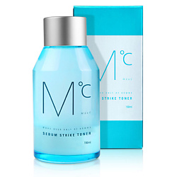 Двухфазный матирующий тоник для лица Sebum Strike