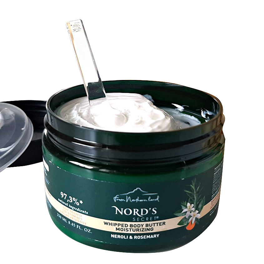 NORD'S SECRET Масло для тела&nbsp;взбитое с эфирным маслом Цветок нероли и розмарин – фото 2