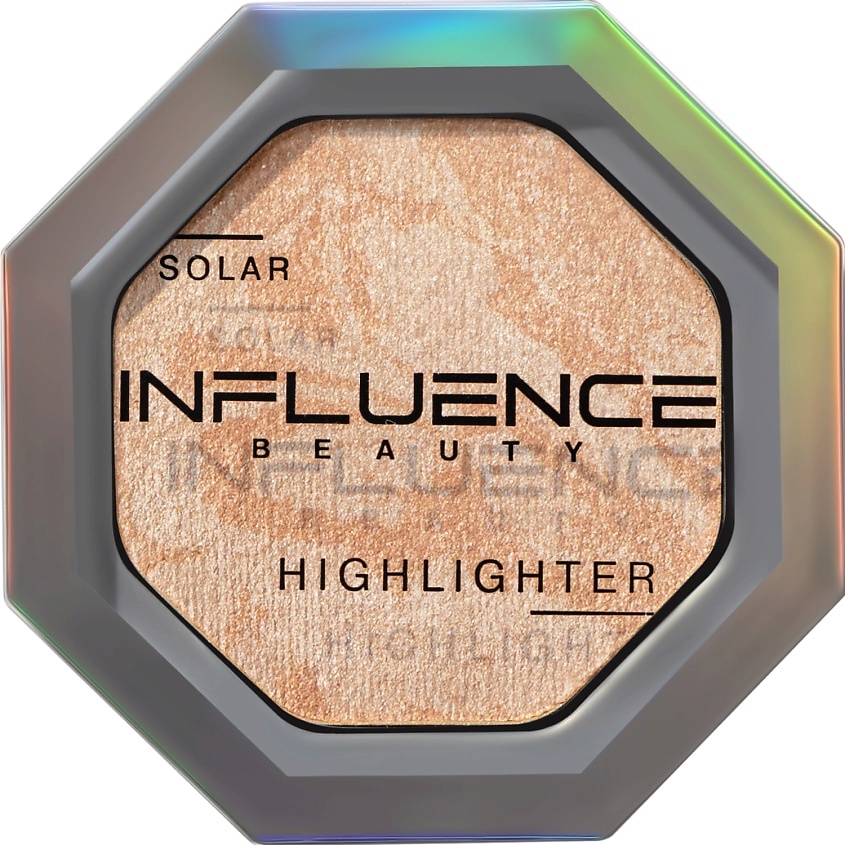 INFLUENCE BEAUTY Хайлайтер SOLAR с сияющими частицами – фото 10