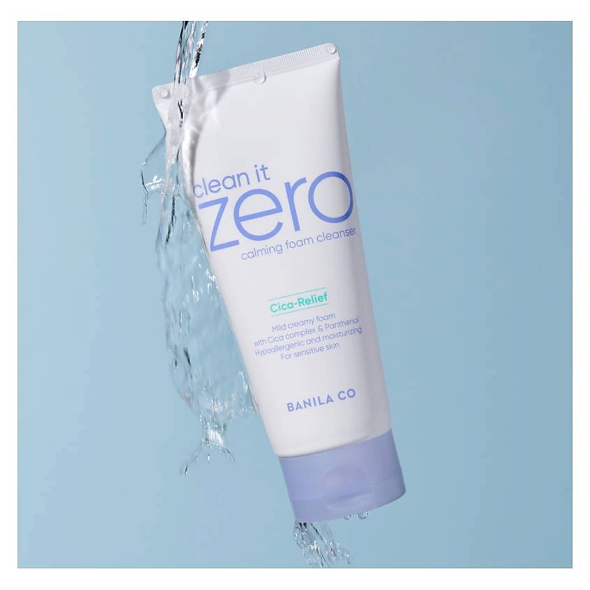 BANILA CO Пенка для лица очищающая успокаивающая Clean it Zero Calming Foam Cleanser – фото 3