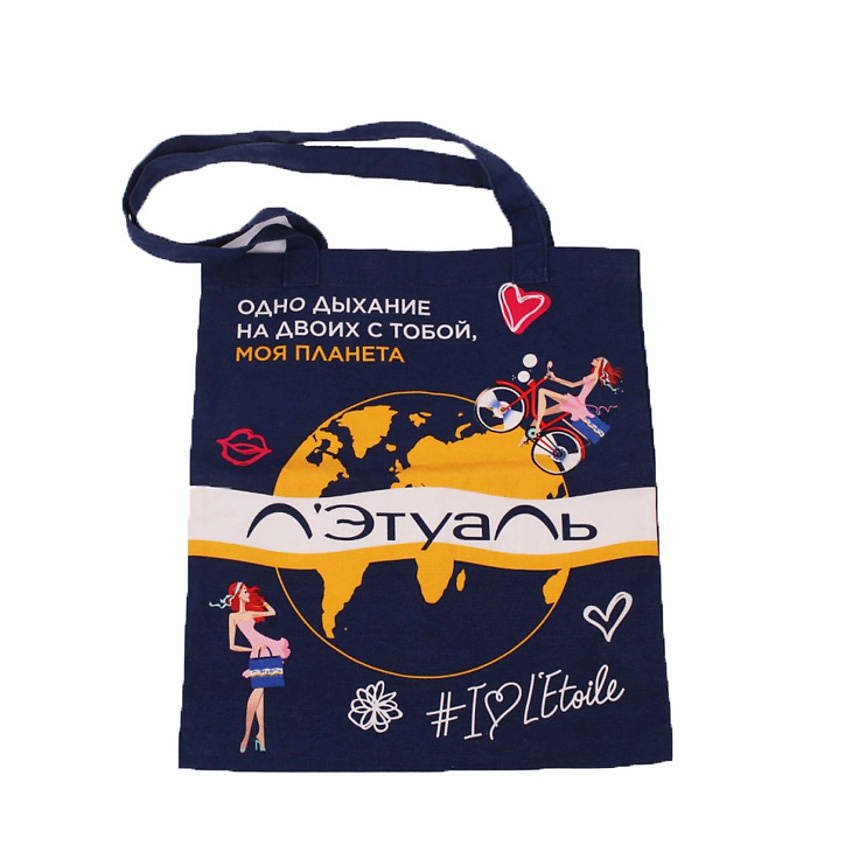 ЛЭТУАЛЬ Сумка холщовая дизайн 1 – фото 2