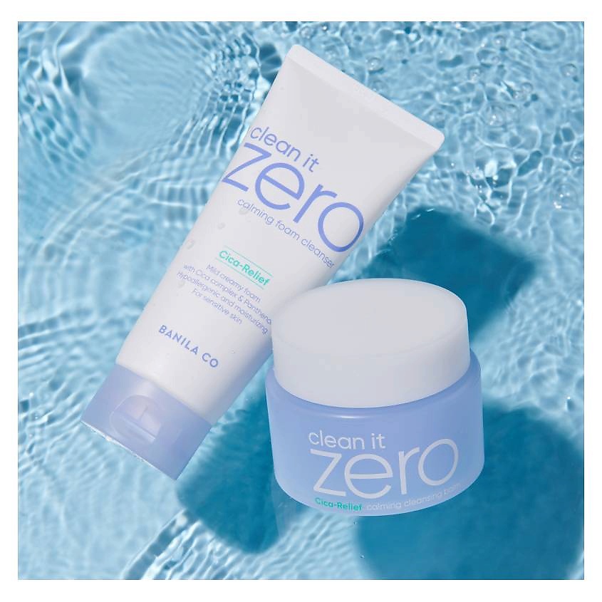 BANILA CO Пенка для лица очищающая успокаивающая Clean it Zero Calming Foam Cleanser – фото 4